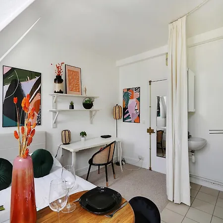 Daire Charming - Henrimartin Trocadero - Bail Mobilite *